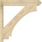 Ekena Millwork Imperial Arts & Crafts Rough Sawn Outlooker, Douglas Fir, 6"W x 32"D x 32"H OUT06X32X32IMP03RDF - alternate 4